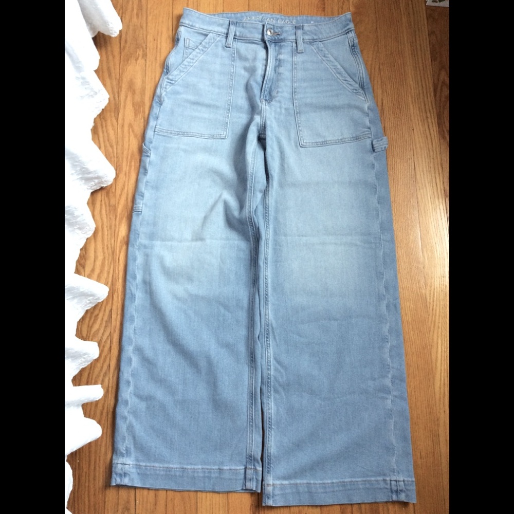 American eagle dreamy drape jeans